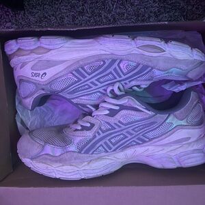 ASICS Women's White Running Shoes